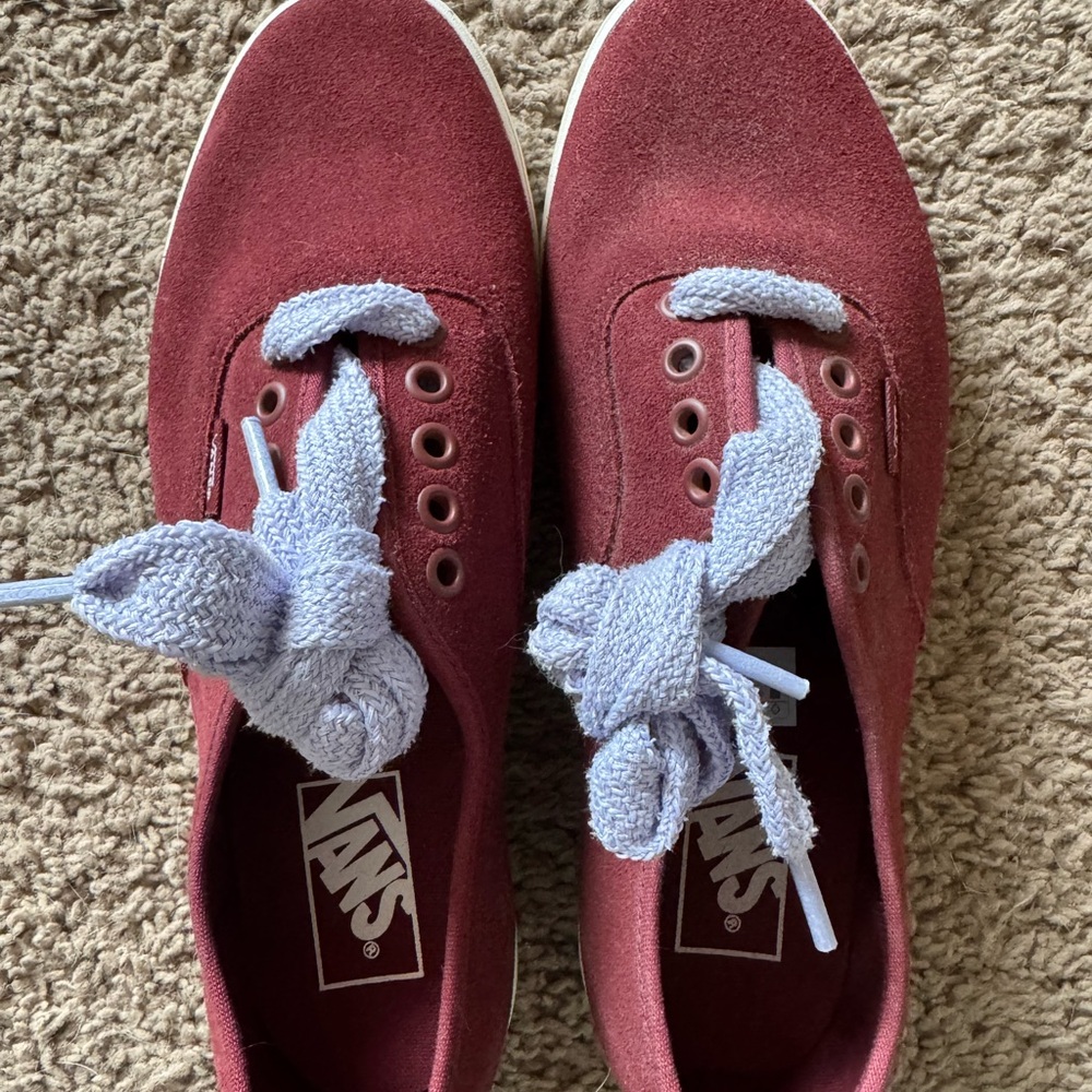 Vans Women's Red Sneakers
